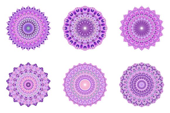 Download 6 Mosaic Mandala Designs - Mosaic mandala Collection