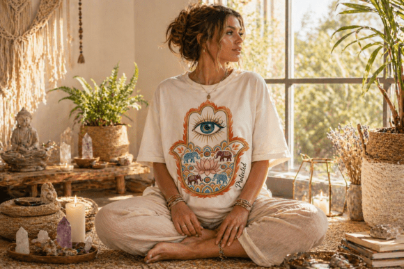 Download Hamsa Hand Eye PNG Spiritual Boho - Hand Collection