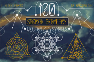Download 100 Sacred Geometry Symbols - Sacred geometry Collection