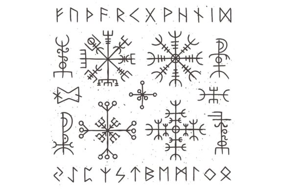 Download Mystical Viking Runes Symbols - Run Collection